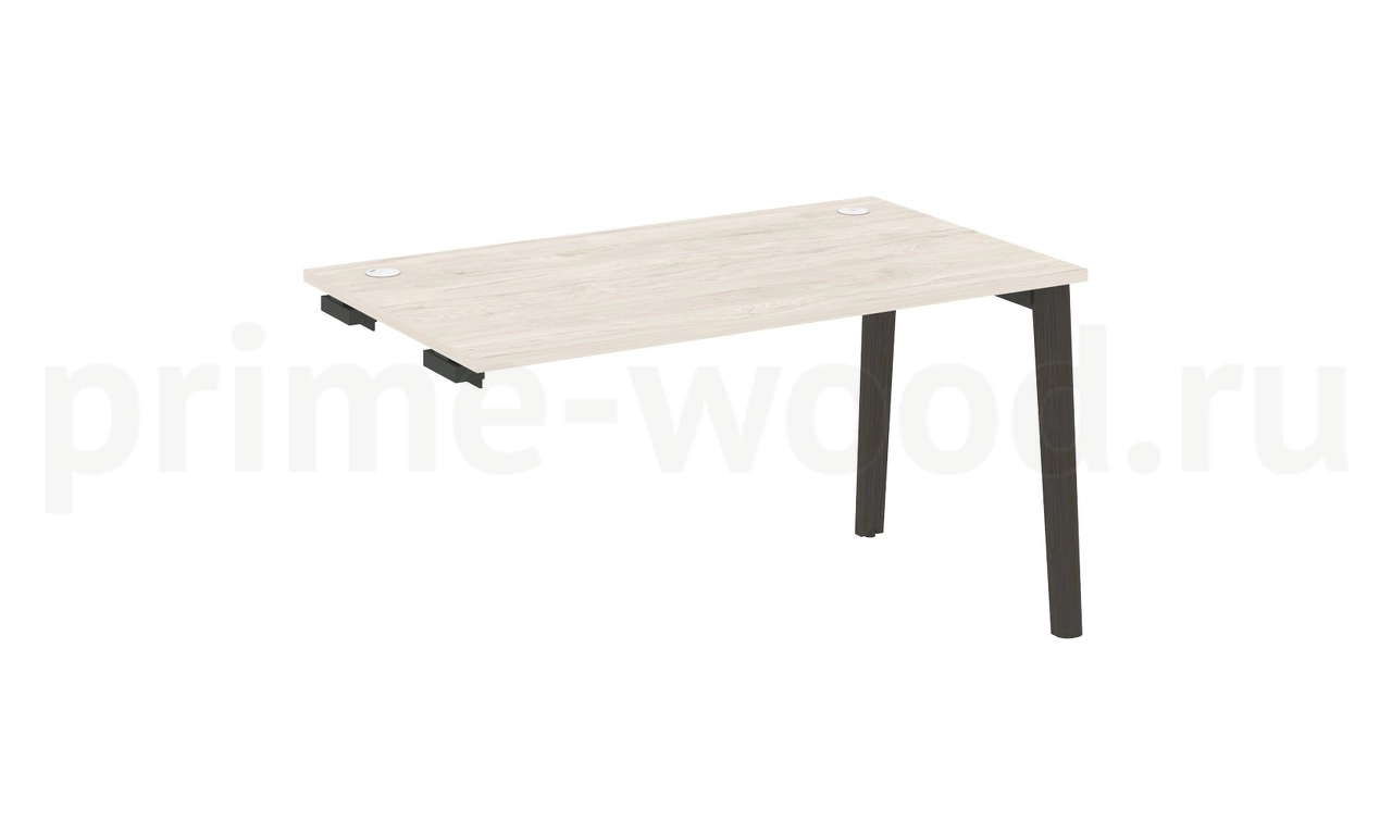 Стол-приставка к опорным элементам, опоры - массив дерева ONIX WOOD 138x80x75 - фото 4