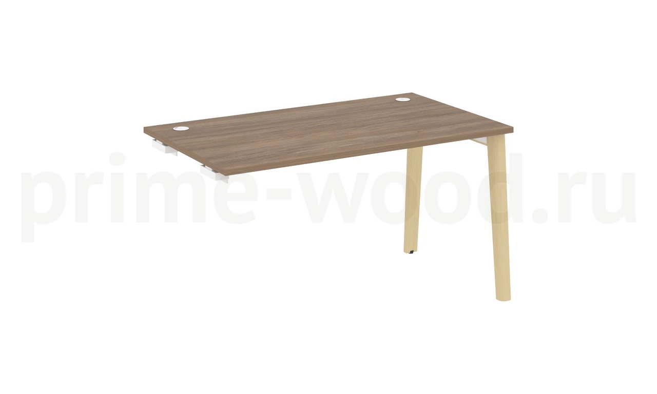 Стол-приставка к опорным элементам, опоры - массив дерева ONIX WOOD 138x80x75 - фото 3