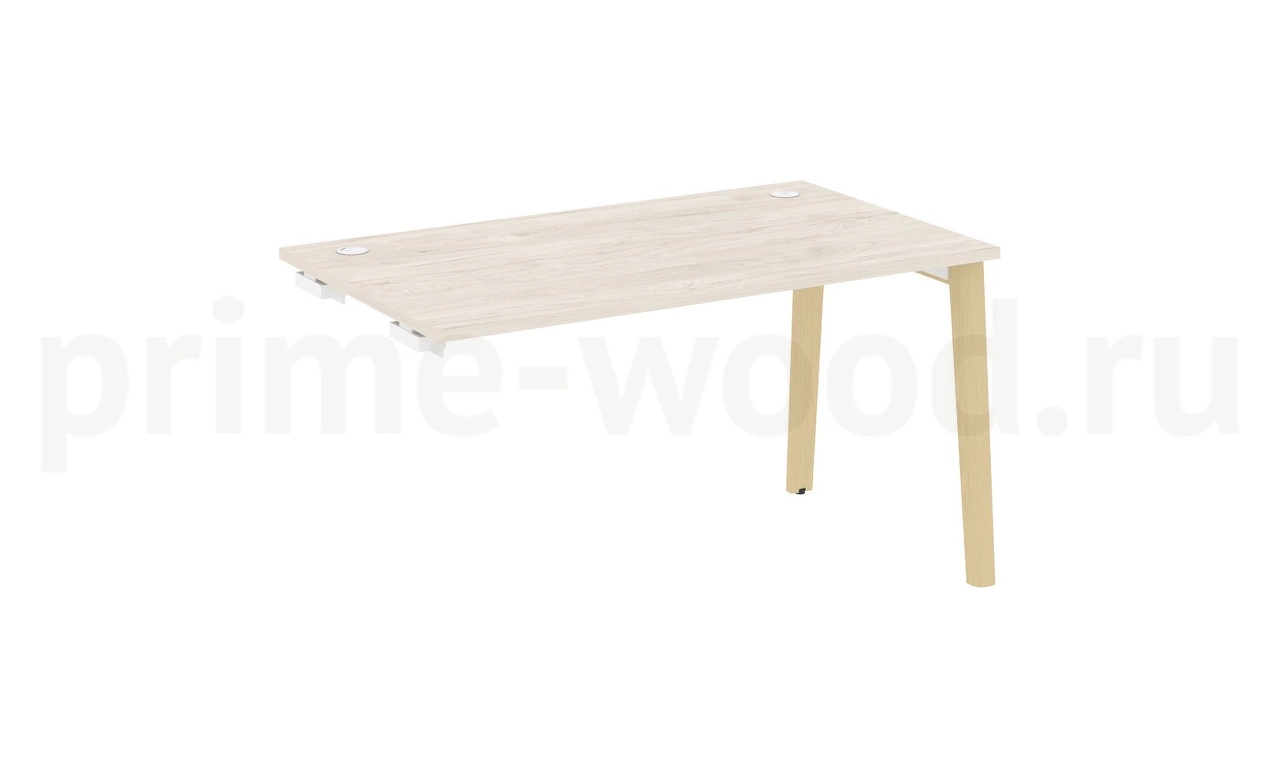 Стол-приставка к опорным элементам, опоры - массив дерева ONIX WOOD 138x80x75 - фото 5